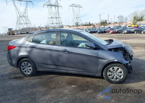 2017 Hyundai Accent Se from USA, damaged, VIN KMHCT4AE0HU308310